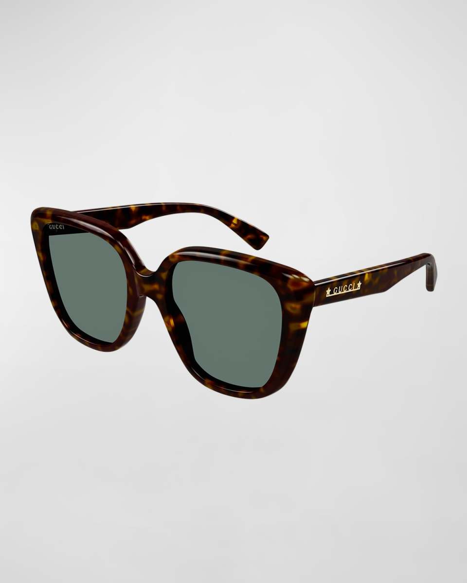 Star Logo Acetate Butterfly Sunglasses
